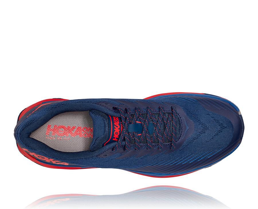 Trail Shoes Mens - Hoka One One Torrent 2 - Navy - ZQOCAIM-81